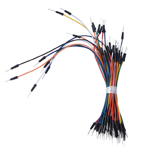 65 stk. Breadboard Protoboard Jumper Ledninger Loddefri Fleksibel Han til Han Kabel Kit