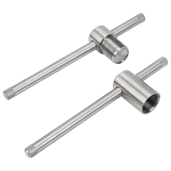 Cue Tip Press Tool Rostfritt stål Biljard Cue Tip Suppressor Biljardtillbehör 14 mm / 0.55in