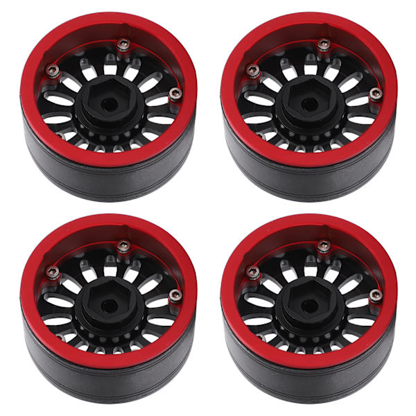 4kpl RC Metal Wheel Hubs cap Traxxasille / Axial / Hsp / Redcat / Tamiya / Hpi RC Crawler