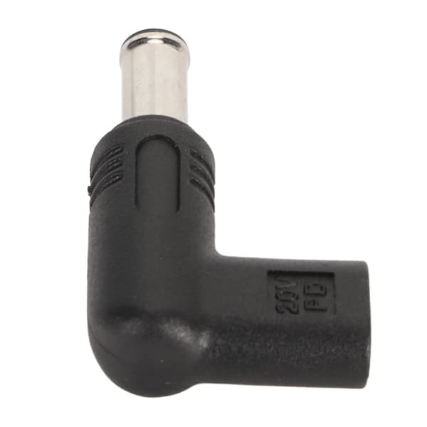 USB-C hunn til DC-adapter 6,5x1,4 mm 18,5 til 20V 18W til 100W PD hurtiglading 5A strøm USB-C hunn til DC hann-adapter