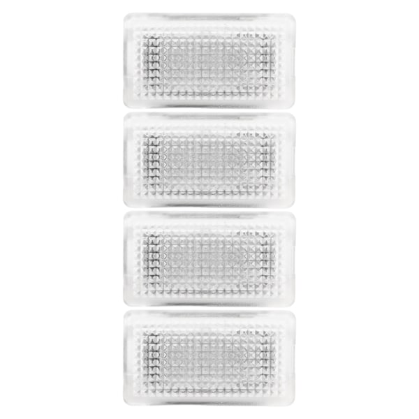 4 stk LED-lys for interiør, bagasjerom, frunk, dør, fotbrønn, erstatning for Tesla Model 3 Y S X Blå