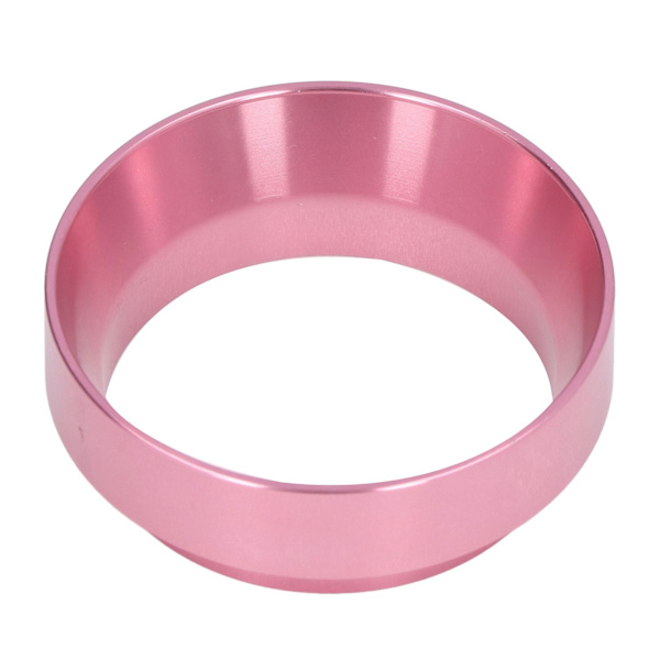 Doseringstratt i aluminiumlegering, universell doseringsring med magnetism för hushåll, kaffebryggare, Shoprose rosa 51 mm