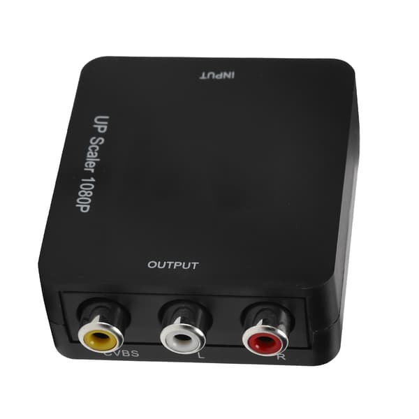 HDMI til AV Konverter Adapter med Mini USB Strømkabel