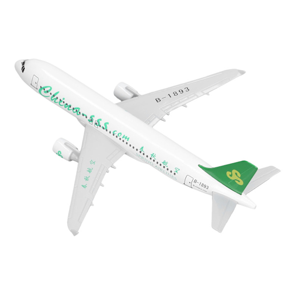 Diecast-modell av passagerarplan - Dekoration för hemmakontor och leksaksaffär - Perfekt present till barn och vuxna