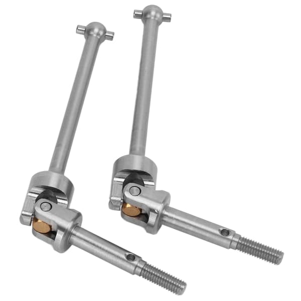 2 stk. RC Rustfrit Stål Front CVD Drivaksel Sæt til LOSI LMT Solid Axle 1/8 Monster Truck