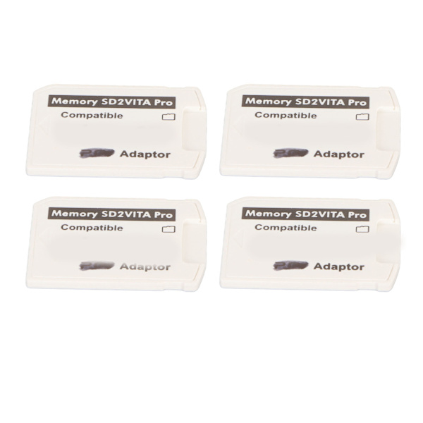 4 stk SD2Vita 5.0 Memory Card Adapter Professionel Standard SD2Vita Memory Card Converter til PSV Vita 1000 2000 til PS TV