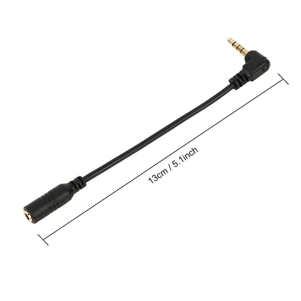 TRS til TRRS Konverter Kabel til 3.5mm Øretelefon Hovedtelefon