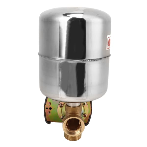 Vandpumpe trykafbryder rustfrit stål tryktank kobber 4-vejs kontraventil selvansugende pumpecontroller 110-230V