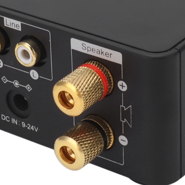 Mini effektforstærker 50W Bluetooth 5.0 DC9V‑24V klasse D HiFi stereoforstærker til hjemmet til computermobiltelefon