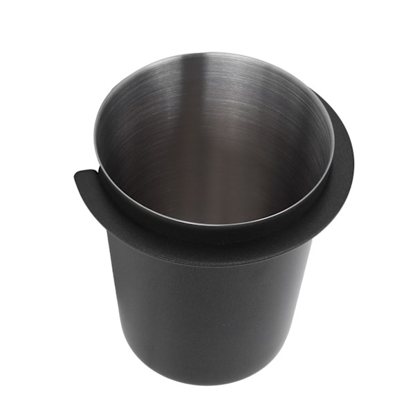 58mm Kaffe Dosering Kopp Rustfritt Stål Kaffemaskin Håndtak Dosering Verktøy Tilbehør Svart