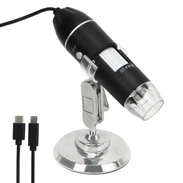 Digitaalinen mikroskooppi 2MP 1600X Suurennus Kädessä pidettävä USB-mikroskooppikamera Androidille