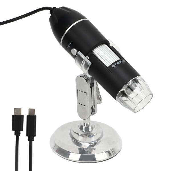 Digitalt mikroskop 2MP 1600X forstørrelse Håndholdt USB-mikroskopkamera for Android