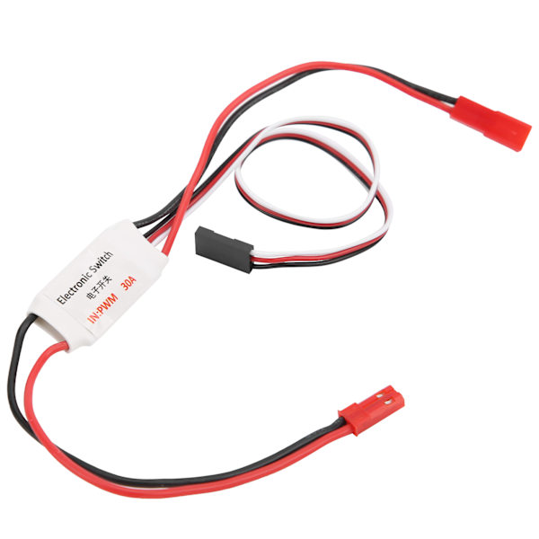 30A kauko-ohjattu päälle/pois-kytkin PWM-vastaanottimen elektroninen kytkin RC-autolle/ drone