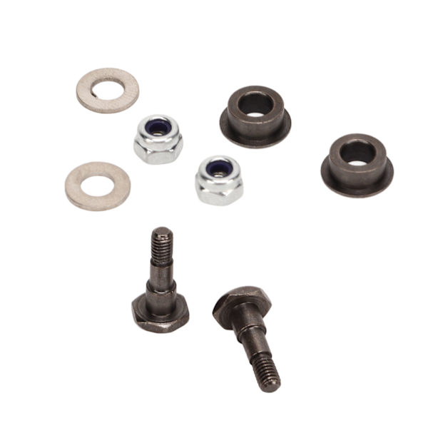 Styretrinnskrue Profesjonell 14mm stål Rustfri erstatning RC Styretrinnskrue for RC-bildeler Svart