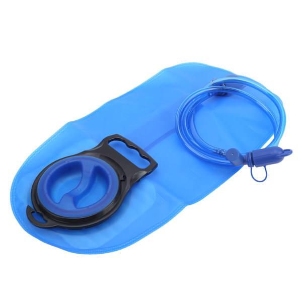 2L Bärbar Vattenblåsa för Utomhusbruk TPU PVC Dricksvattenpåse med Skala Dricksrör