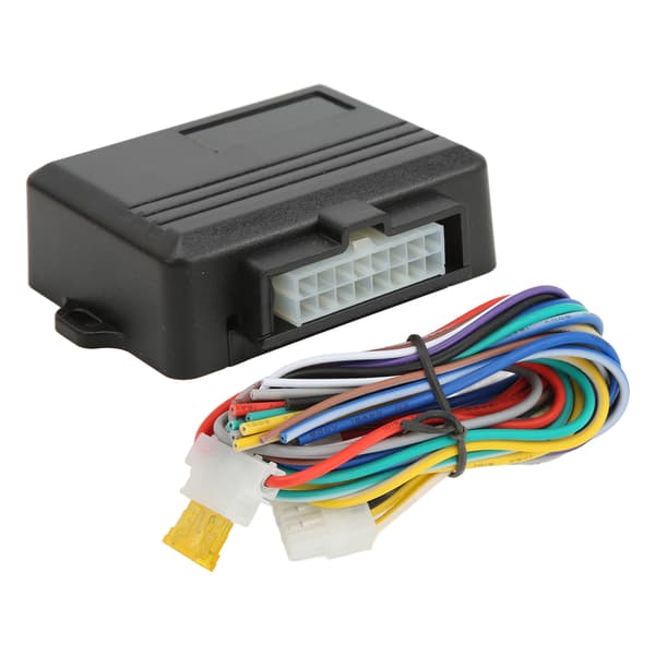 Universal 12V Auto Vindueslukker Modul ABS Sort Varmebestandig til 4-dørs biler
