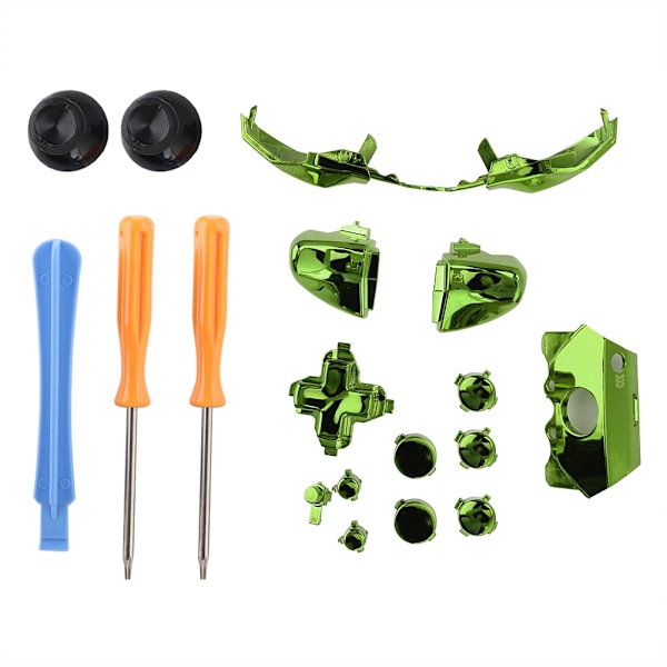 Färgglada set , ersättningsdelar för Xbox One Controller (grön)