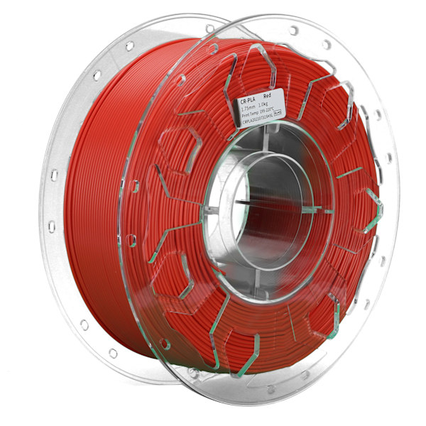 3D Printer Filament Lavt Svind Høj Styrke 1.75mm Print Tilbehør Rød