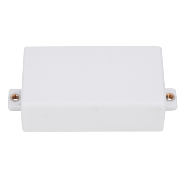 2st elgitarr Humbucker pickupskydd förseglade gitarrbytesdelar (vit)
