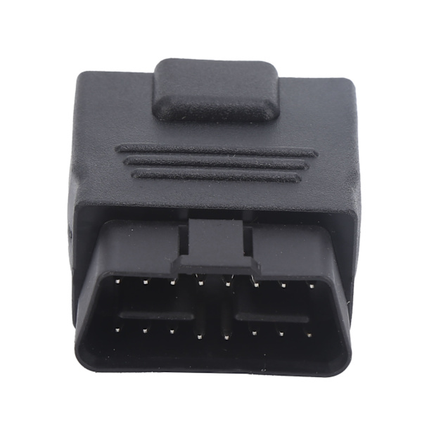 16-pinners OBD2 Plugg Adapter Hann til Hunn ABS Plast Kode Leser Feilsjekk OBD Kontakt