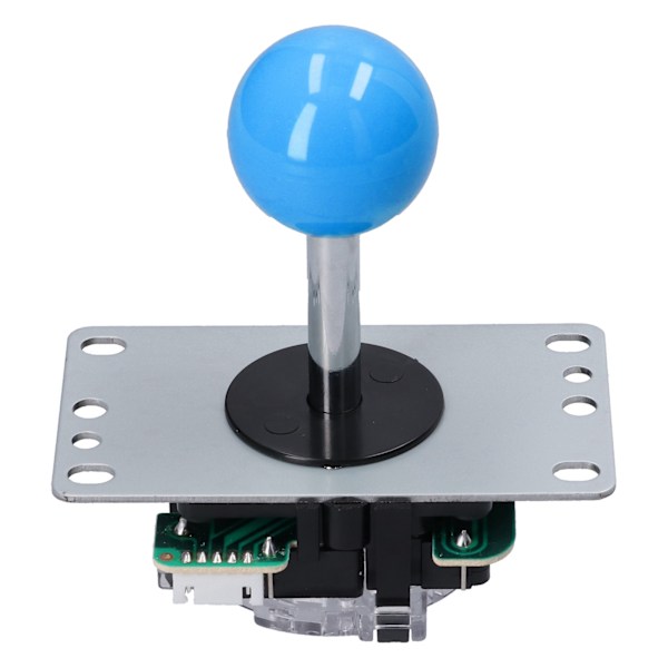 QM070901 Arkadspels Joystick Kit Noll Fördröjning Arkadspel DIY Kit Delar med Encoderkort 10 Knappar Joystick för MAME Blå