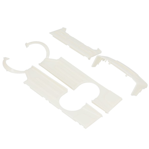 RC-auton korin matala koristeellinen peiteventti, muokatut osat WPL D12:lle (Beige)