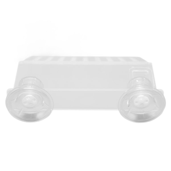 Reptil Solplatform Multifunktionel Transparent Akryl Skildpadde Dock Solplatform med 2 Sugkopper S