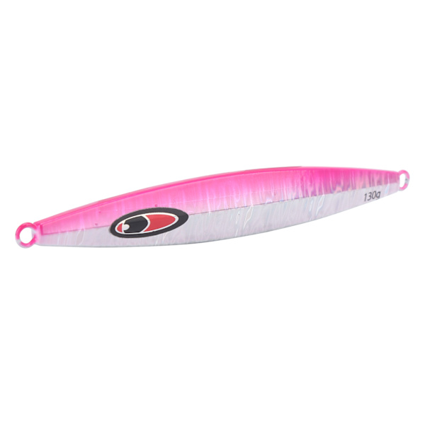 Luminous Lures Raskt Synkende Jernplate Fiskeagn 3D Øyne Agnet Dyphavs Fiskeagn Rosa