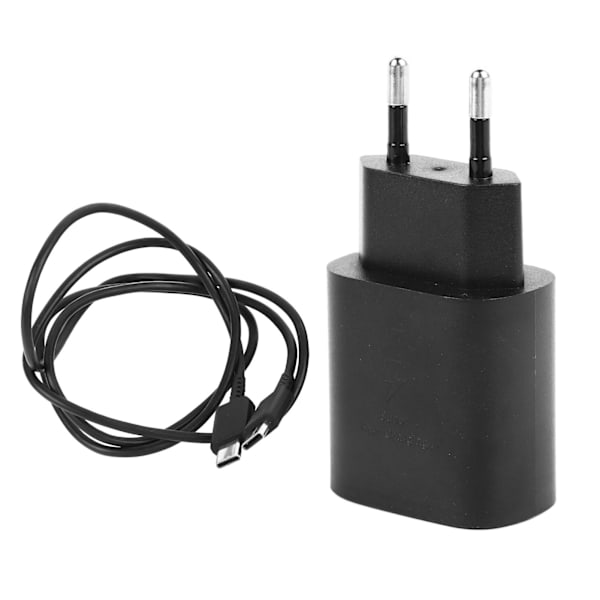 25W PD-laddare Snabbladdning Säker bärbar typ C-laddare för Note10 S20 EU-kontakt 100 till 240V