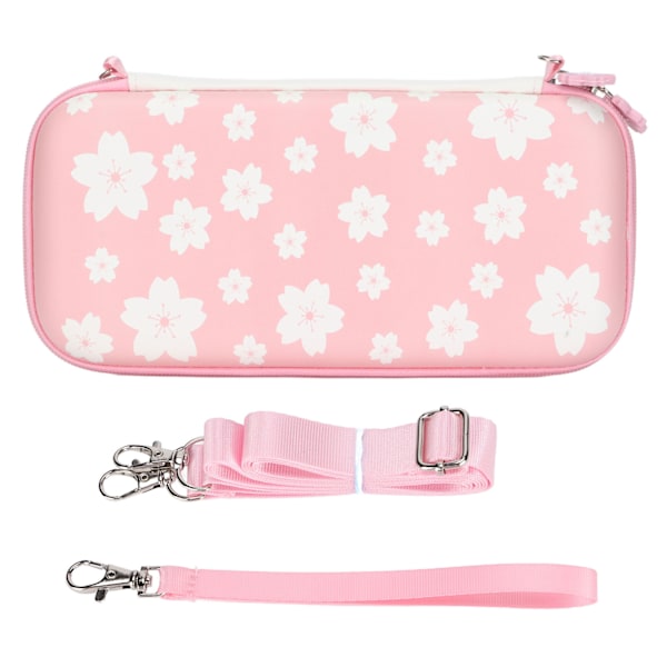 Spelkonsol Förvaringsväska Sakura Girl Rosa Portabel Spelkonsol Skydd Förvaringsväska för Switch LiteLite