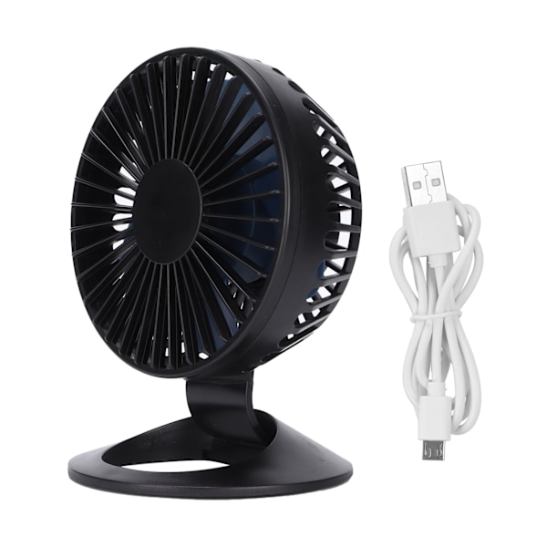 F2 USB Pöytätuuletin Kannettava Mini USB Pöytäviilennystuuletin Kolmella Tuulennopeudella