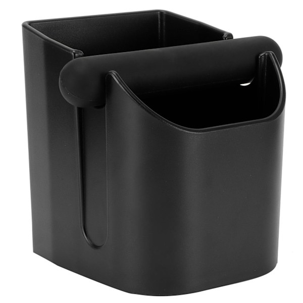 Kaffe Knock Box Svart halkfri kaffesumpbehållare Behållare för hem bar butik