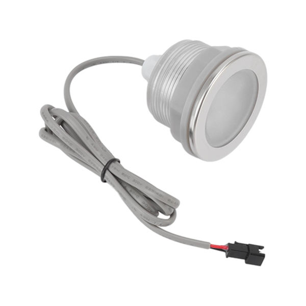 Vedenalainen LED-kylpyhuonevalo, ruostumaton teräs, värikäs, himmeä pinta, upotettava LED-allasvalo kylpyammeisiin, kalalampiin