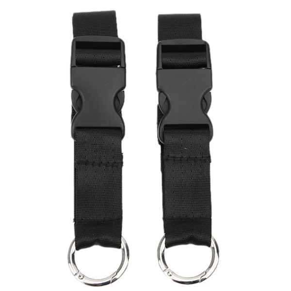 2 stk Universal klapvogn Runde Stærke Handy Kroge Kørestolsclips Organizer Hanger