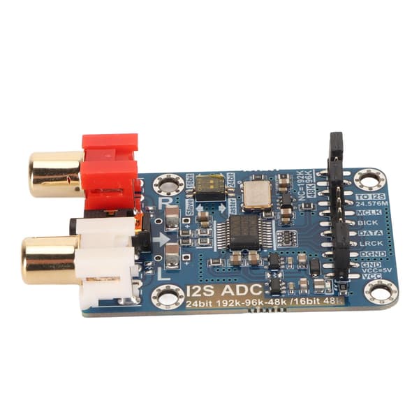 I2S ADC Audio I2S opptakskortmodul Master Slave-modus utviklingskort tapsfri digital lyd I2S ADC-dekoder