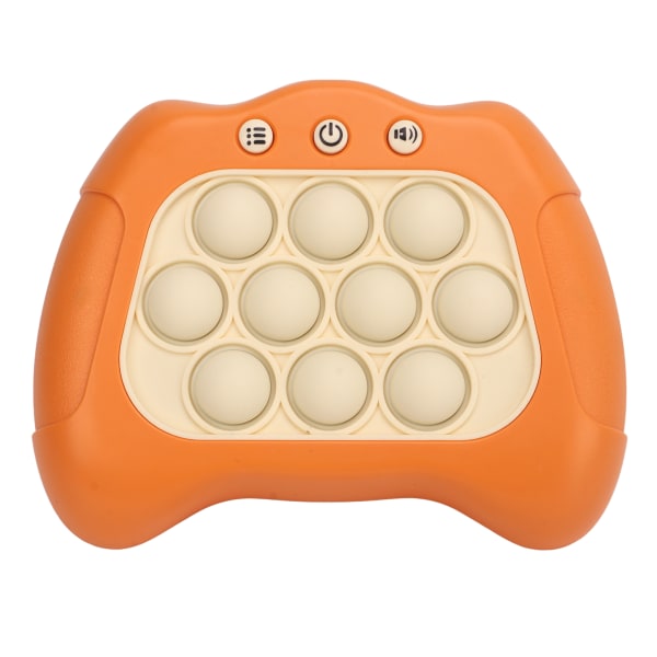 Dekompression banebrydende puslespil Machine Speed ​​Push Pop Button Puslespil til Hukommelsestræning Orange
