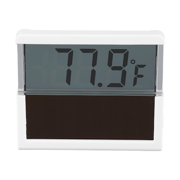 Solcellsdriven Digital Akvarietermometer med Transparent LCD-Skärm Hög Noggrannhet för Fisktank