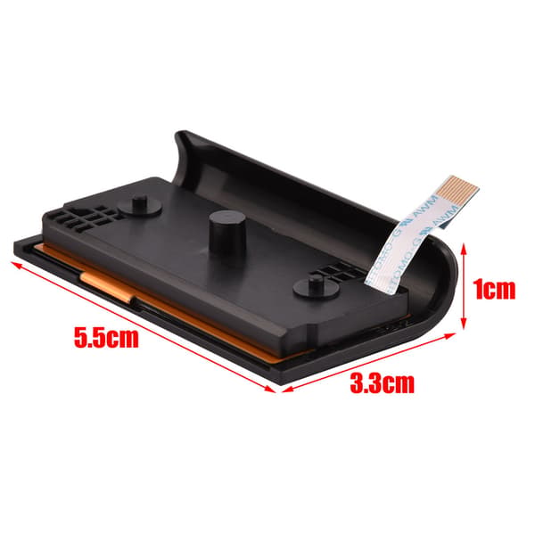 1 stk. Bærbar ABS Udskiftning Touch Pad til Sony PS4 Game Controller Sort