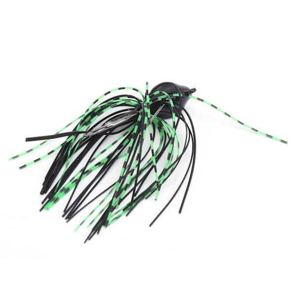 Willow Leaf Spinnerbait Anti-hengende bunnfiske lokke Spinner agn for fersk havabbor Svart