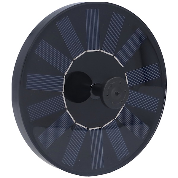 7V 1.4W Solcellsfontän 200L/h Ström Hög Konverteringseffektivitet Solvattenfontän Sol Flytande Fontän med 6 Munstycken