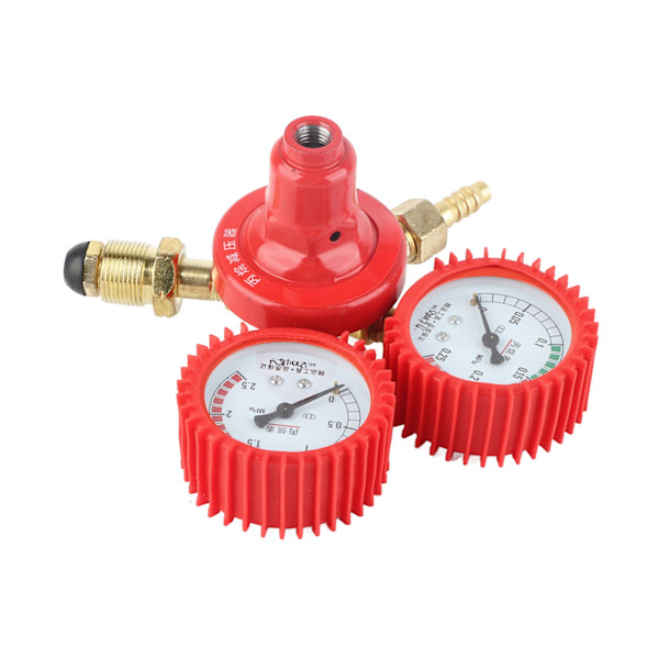 Propantankmätare Klar Noggrann Ratt Tjock Anti Slip Knopp Aluminiumlegering Gas Tryckregulator