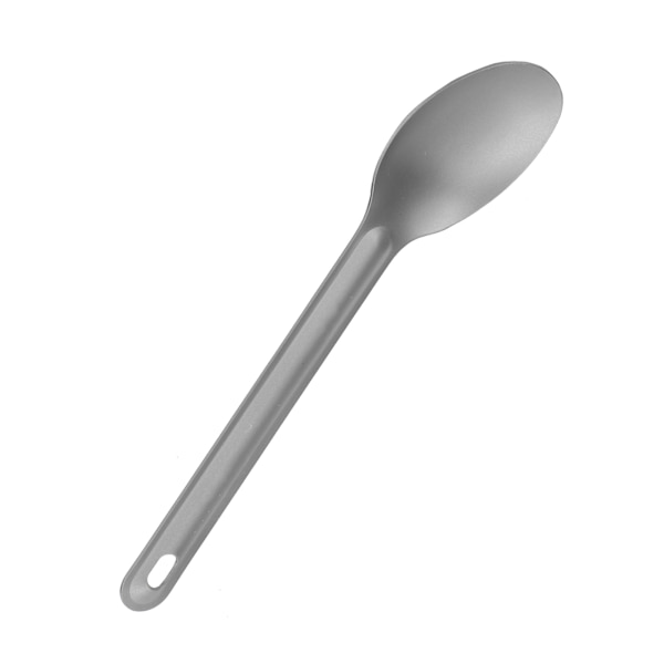 Lätt slitstark titan Spork sked metall set för utomhuscamping (titan sked)