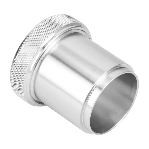 Bränsletanklock i aluminiumlegering, svetsbar, 1,5 tum innerdiameter, modifierade bildelar, silver