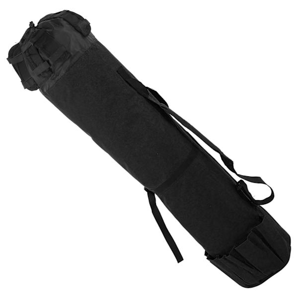 Fiskeutstyr Stang Oppbevaringspose Organizer Sylindrisk Pakke Stang Snelleholder Vanntett Svart