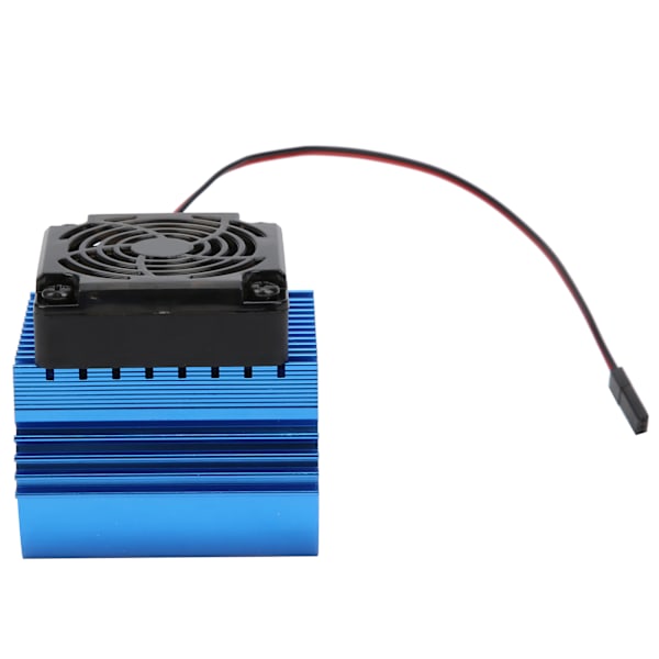 1:8 RC bilmotor Kylfläns kylare aluminiumlegering 5V kylfläkt för 4465 motor