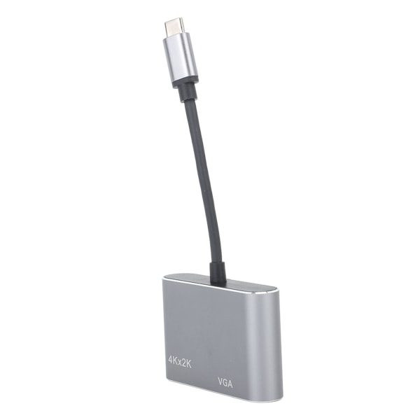 Type C -sovitin Type C - HD Multimedia Interface VGA -moniporttisovitin 4K-videoadapteri kannettavalle tietokoneelle