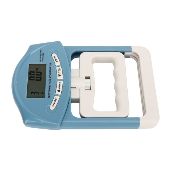 Digital handdynamometer Mätning av greppstyrka Handgreppshållfasthetsmätare Blå