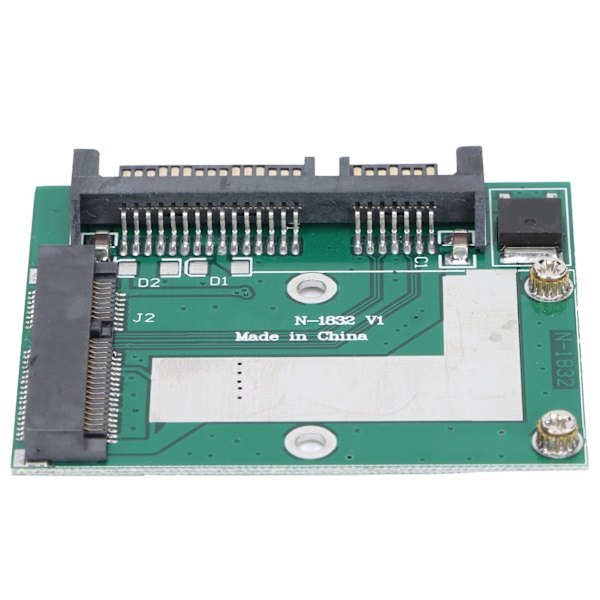 Muuntokortti MSATA SSD:lle 2,5' SATA 6.0gps siirtokortti Windowsille Linuxille OS X 10:lle