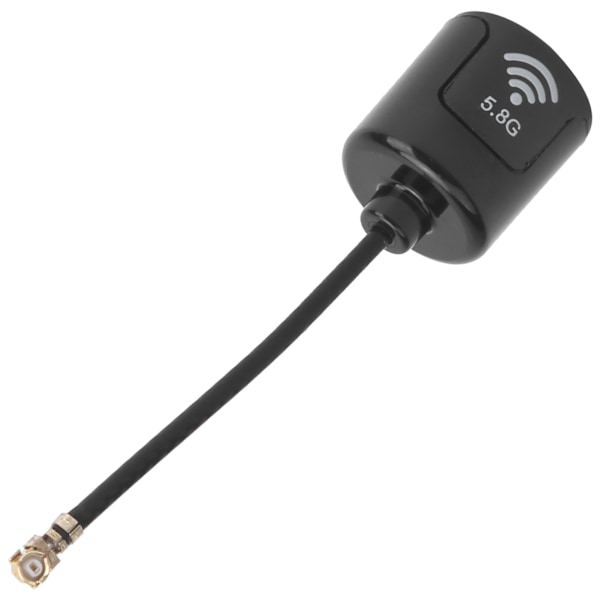 5,8 GHz RHCP-antenni 2,8 dbi High Gain UFL-liitäntä, pitkät antenniosat RC-lentokoneen FPVBlack