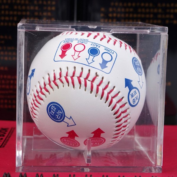 Akryl Baseball Displayboks Tennisbold Transparent Case til Souvenir Opbevaringsboks Holder UV Beskyttelse Støvfri